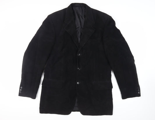 Mens UK Size 40 Burton Regular Black Suit Jacket