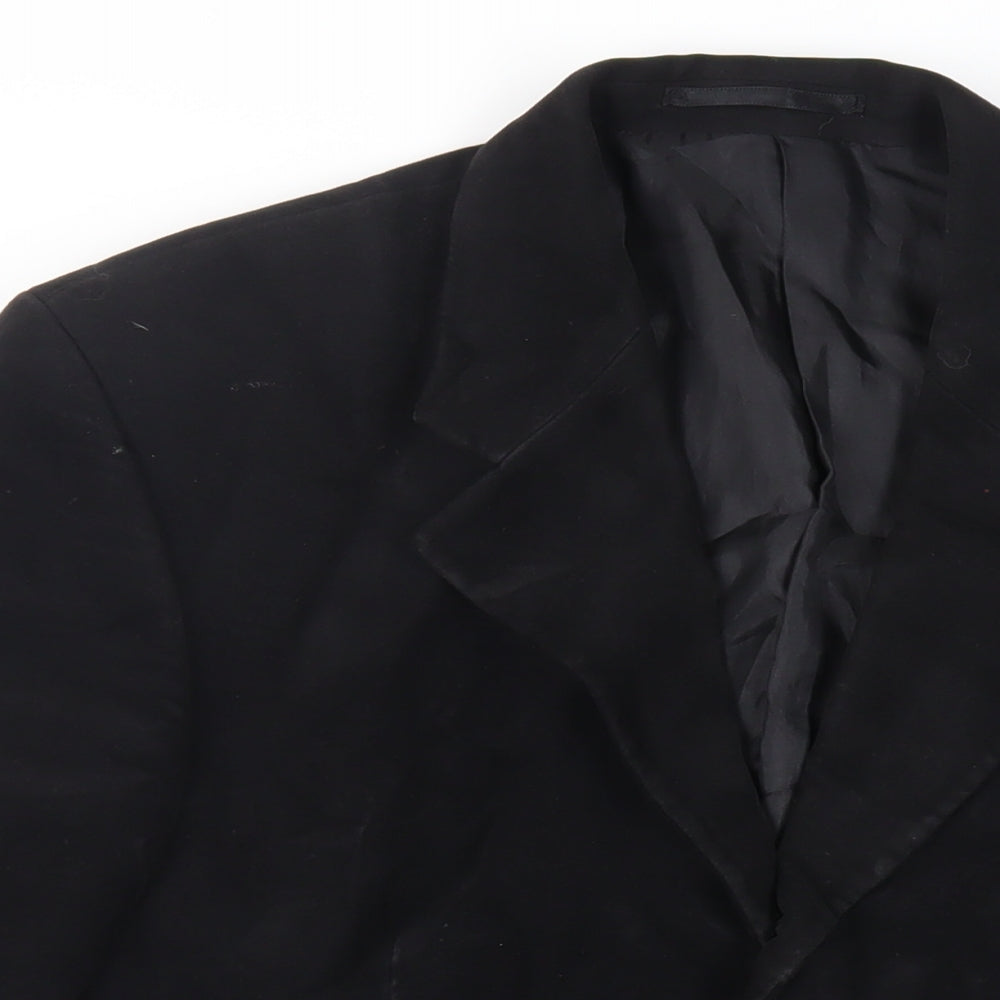 Mens UK Size 40 Burton Regular Black Suit Jacket