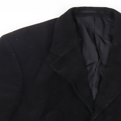 Mens UK Size 40 Burton Regular Black Suit Jacket