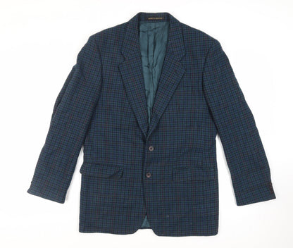 Mens UK Size 40 St Michael Regular Blue Suit Jacket