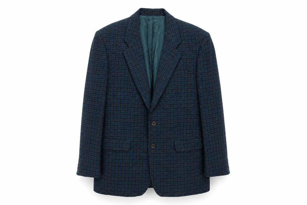 Mens UK Size 40 St Michael Regular Blue Suit Jacket