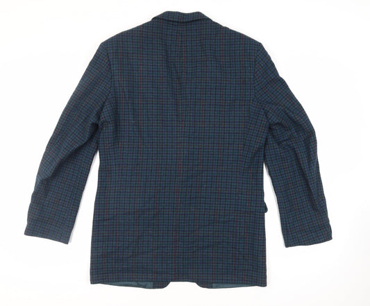 Mens UK Size 40 St Michael Regular Blue Suit Jacket