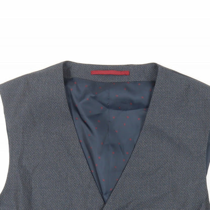 Mens UK Size 42 Burton Regular Blue Suit Jacket