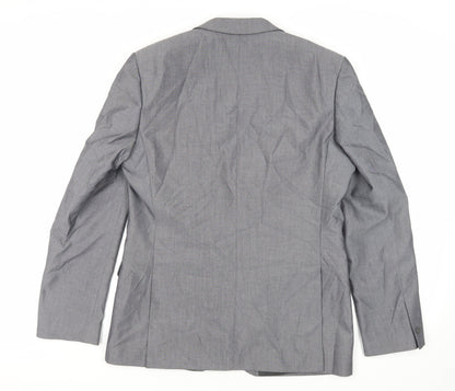 Mens UK Size 42 Red Herring Regular Grey Suit Jacket