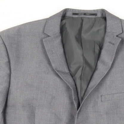 Mens UK Size 42 Red Herring Regular Grey Suit Jacket