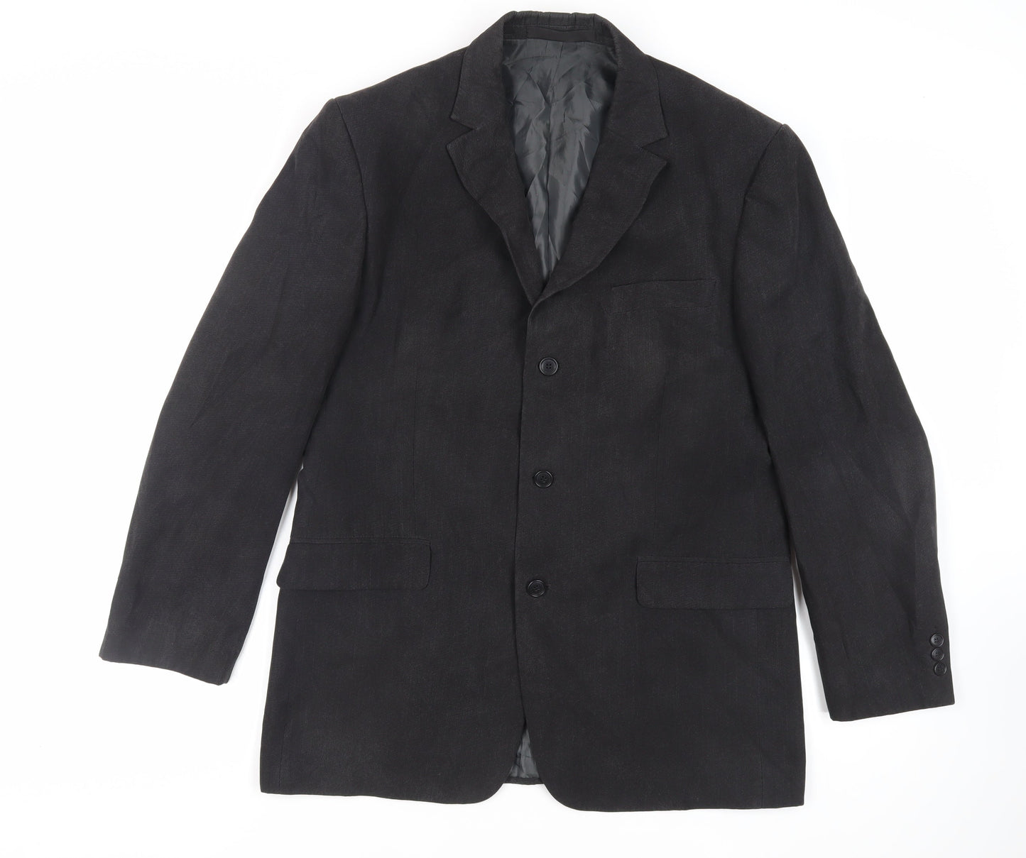 Mens UK Size 40 Marks and Spencer Regular Black Suit Jacket