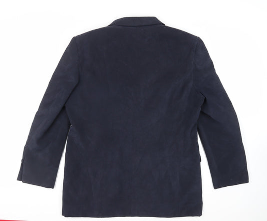 Mens UK Size 42 Marks and Spencer Regular Blue Suit Jacket