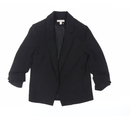 Womens UK Size 8 H&M Black Jacket