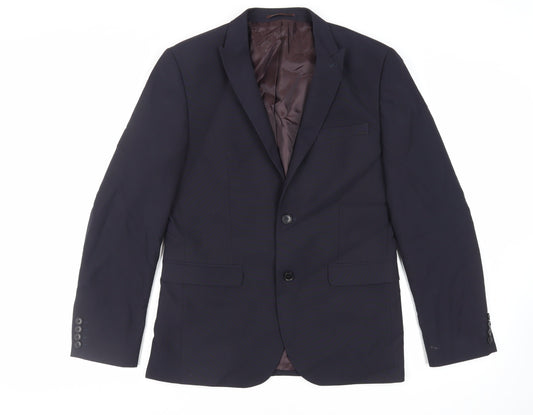 Mens UK Size 40 NEXT Regular Blue Suit Jacket
