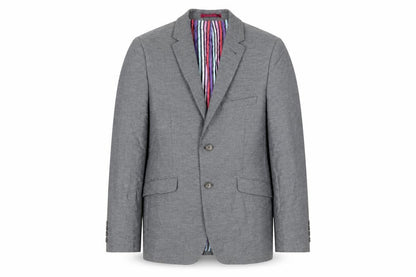 Mens UK Size 38 Racing Green Regular Grey Suit Jacket