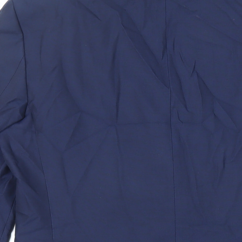Mens UK Size 38 Marks and Spencer Regular Blue Suit Jacket