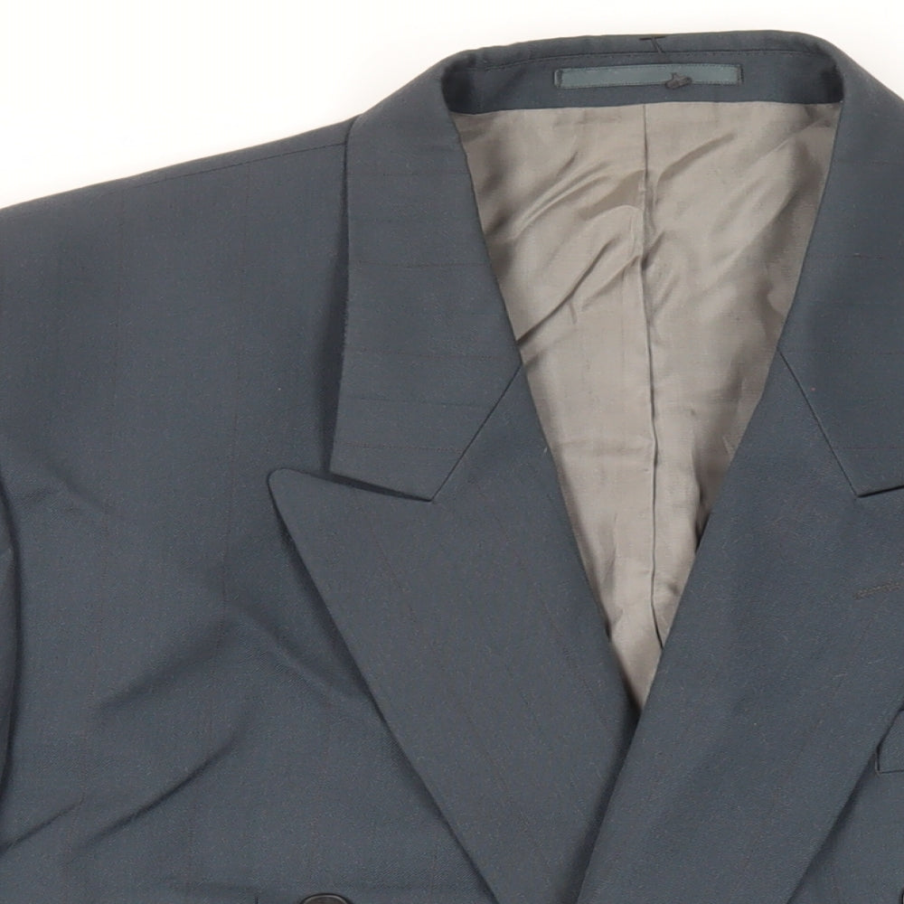 Mens UK Size 46 Sergio Rossi Regular Green Suit Jacket