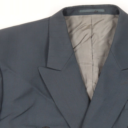 Mens UK Size 46 Sergio Rossi Regular Green Suit Jacket