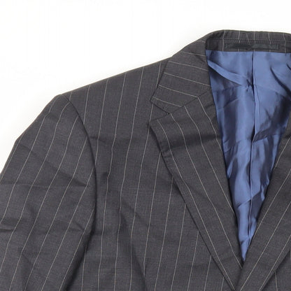 Mens UK Size 38 Samuel Windsor Regular Grey Suit Jacket