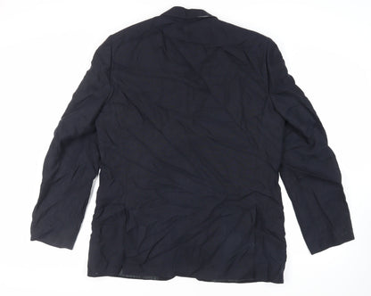 Mens UK Size 44 Fellini Regular Blue Suit Jacket