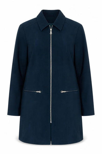 Womens UK Size 16 Ann Harvey Green Overcoat