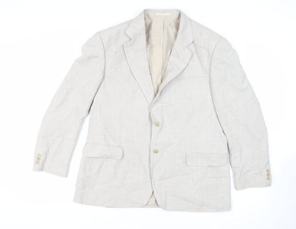 Mens UK Size 44 Gurteen Regular Beige Suit Jacket