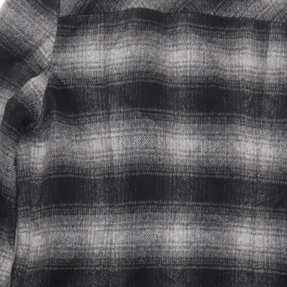 Womens UK Size 12 BHS Grey Pea Coat