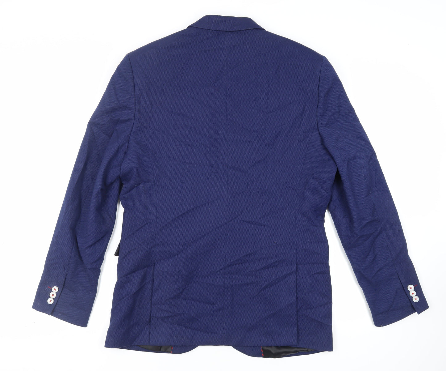 Mens UK Size 44 H&M Regular Blue Suit Jacket