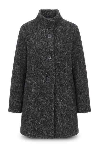 Womens UK Size 16 Debenhams Grey Overcoat