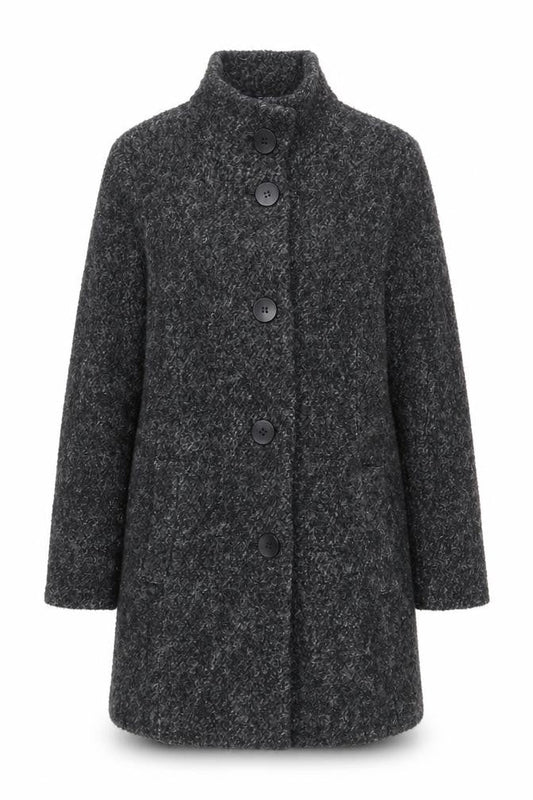 Womens UK Size 16 Debenhams Grey Overcoat