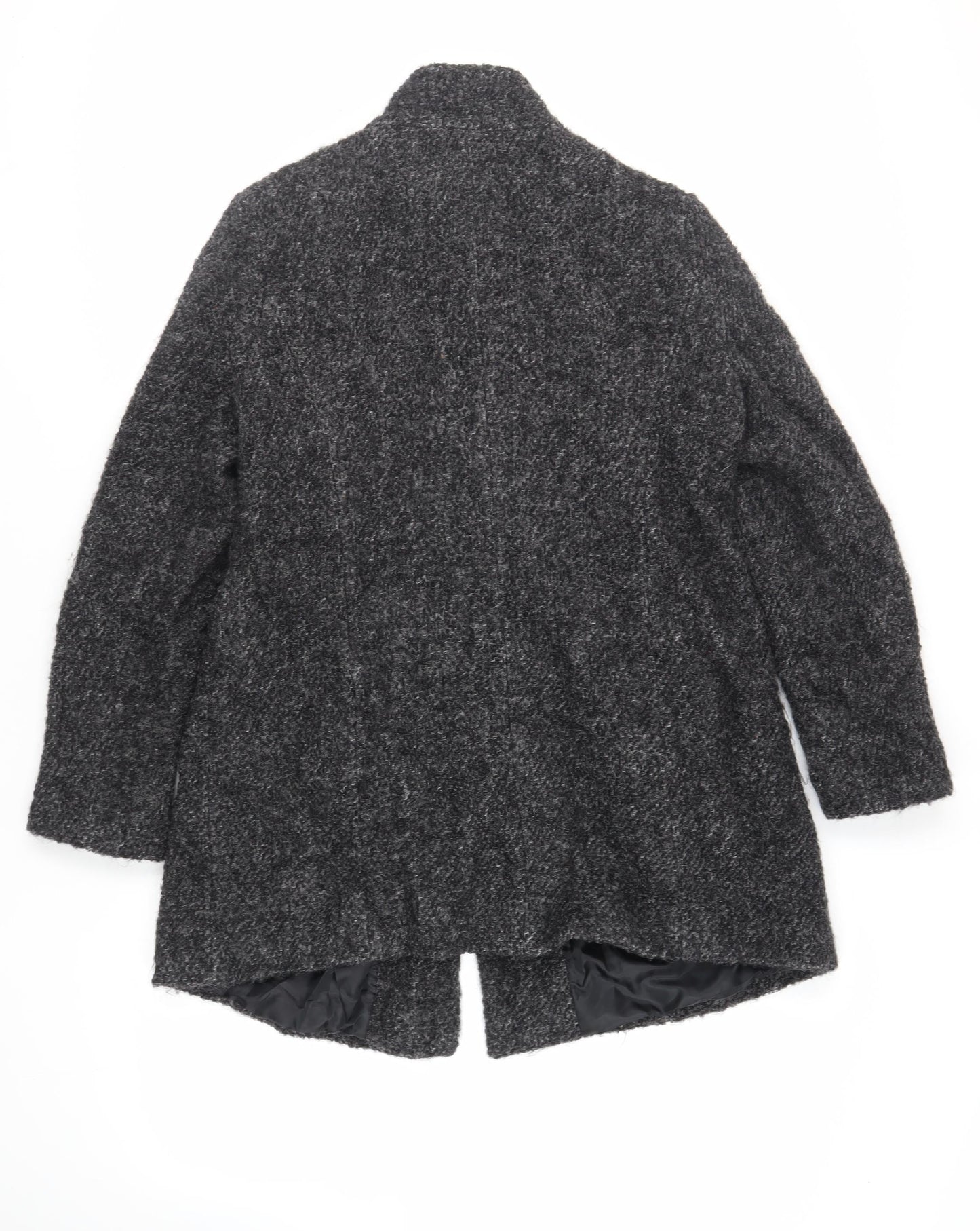 Womens UK Size 16 Debenhams Grey Overcoat