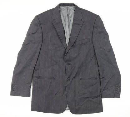 Mens UK Size 40 Marks and Spencer Regular Grey Suit Jacket