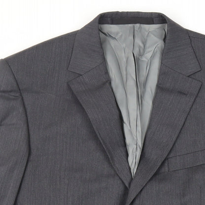 Mens UK Size 40 Marks and Spencer Regular Grey Suit Jacket