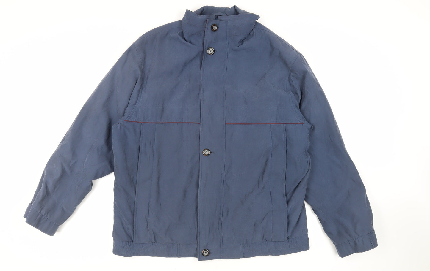 Mens UK Size L Weatherguard Blue Windbreaker Coat