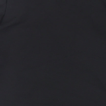 Womens UK Size 10 H&M Black Overcoat