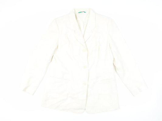 Womens UK Size 18 Canda Ivory Jacket