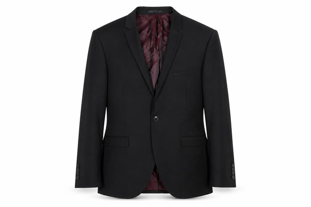Mens UK Size 40 NEXT Regular Black Suit Jacket