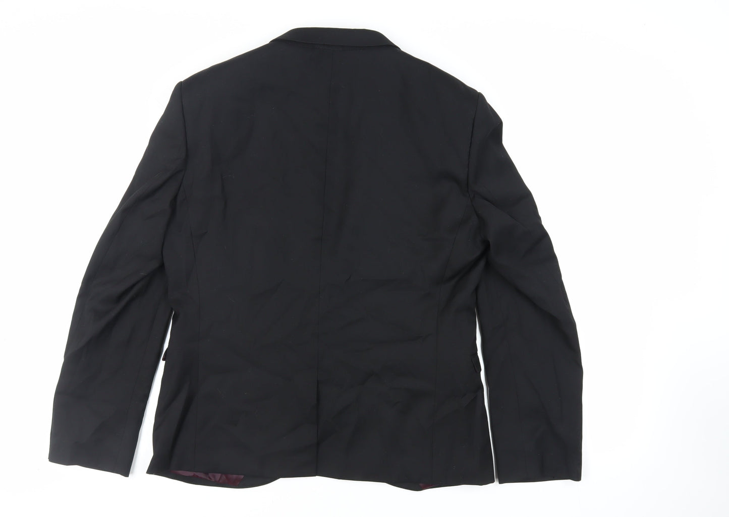 Mens UK Size 40 NEXT Regular Black Suit Jacket