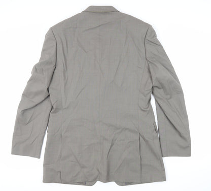 Mens UK Size 40 Burton Regular Grey Suit Jacket