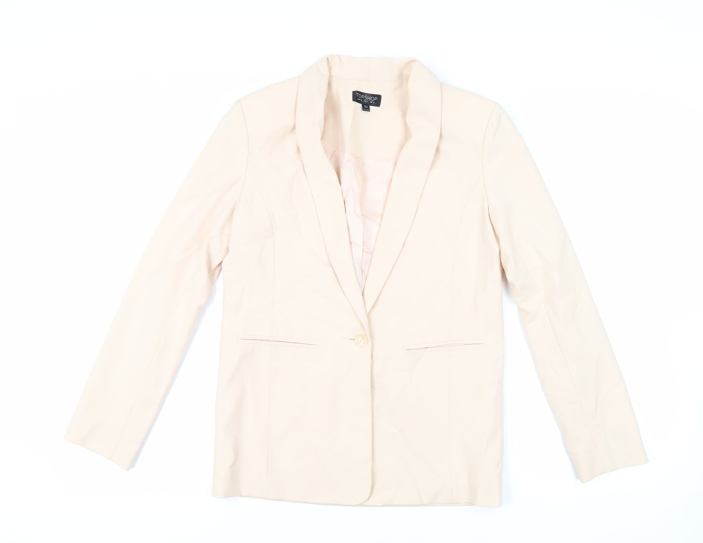 Womens UK Size 6 Topshop Pink Jacket