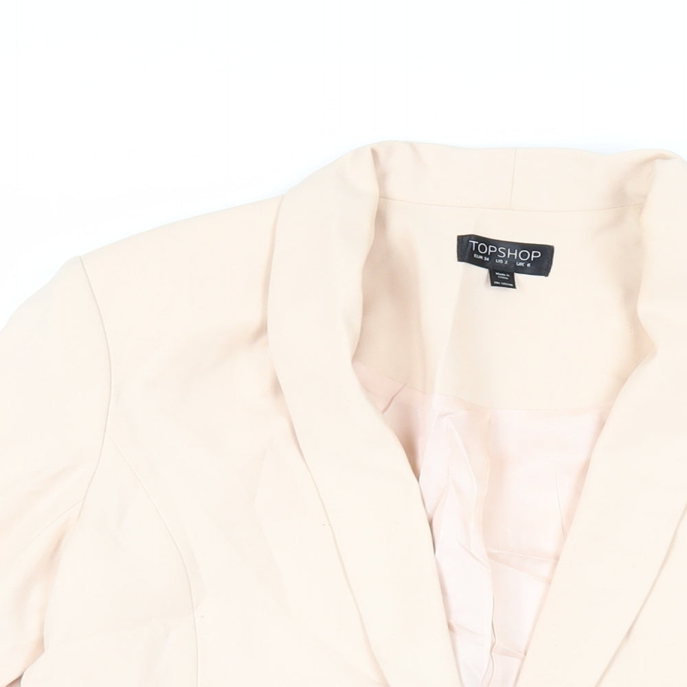 Womens UK Size 6 Topshop Pink Jacket