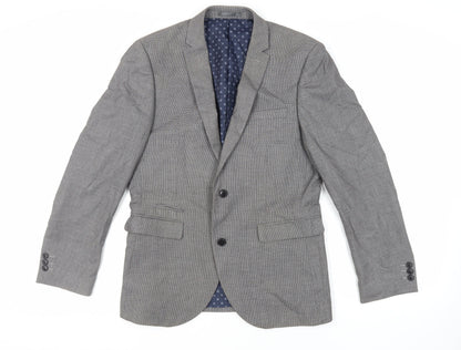 Mens UK Size 40 NEXT Regular Grey Suit Jacket