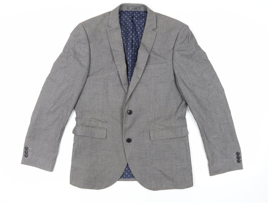 Mens UK Size 40 NEXT Regular Grey Suit Jacket