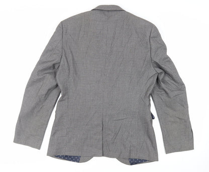 Mens UK Size 40 NEXT Regular Grey Suit Jacket