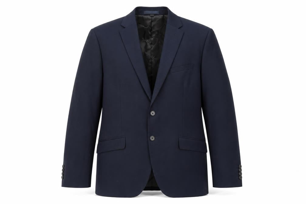 Mens UK Size 42 Marks and Spencer Regular Blue Suit Jacket