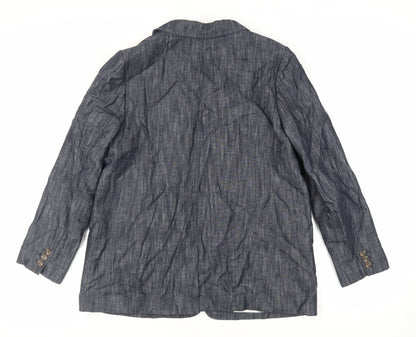Womens UK Size 16 Marks and Spencer Blue Jacket