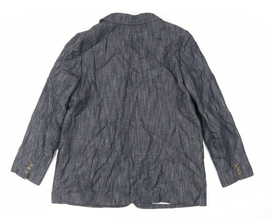 Womens UK Size 16 Marks and Spencer Blue Jacket