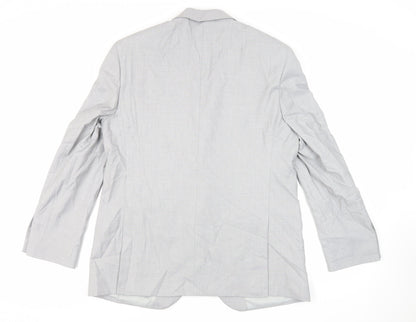 Mens UK Size 42 Marks and Spencer Regular Grey Suit Jacket