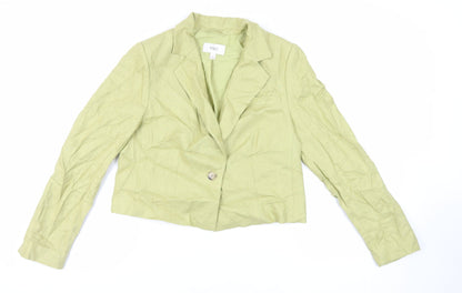 Womens UK Size 12 Marks and Spencer Green Jacket
