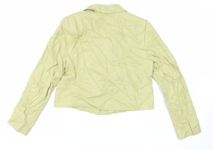Womens UK Size 12 Marks and Spencer Green Jacket