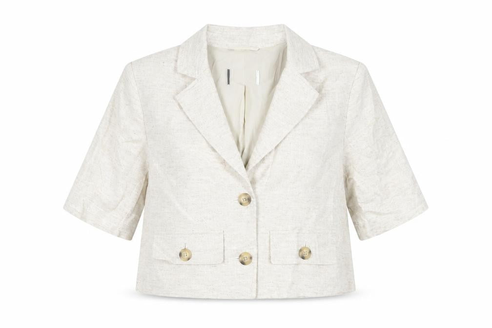 Womens UK Size 16 Marks and Spencer Beige Jacket