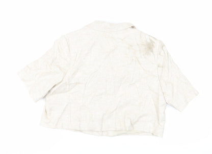 Womens UK Size 16 Marks and Spencer Beige Jacket