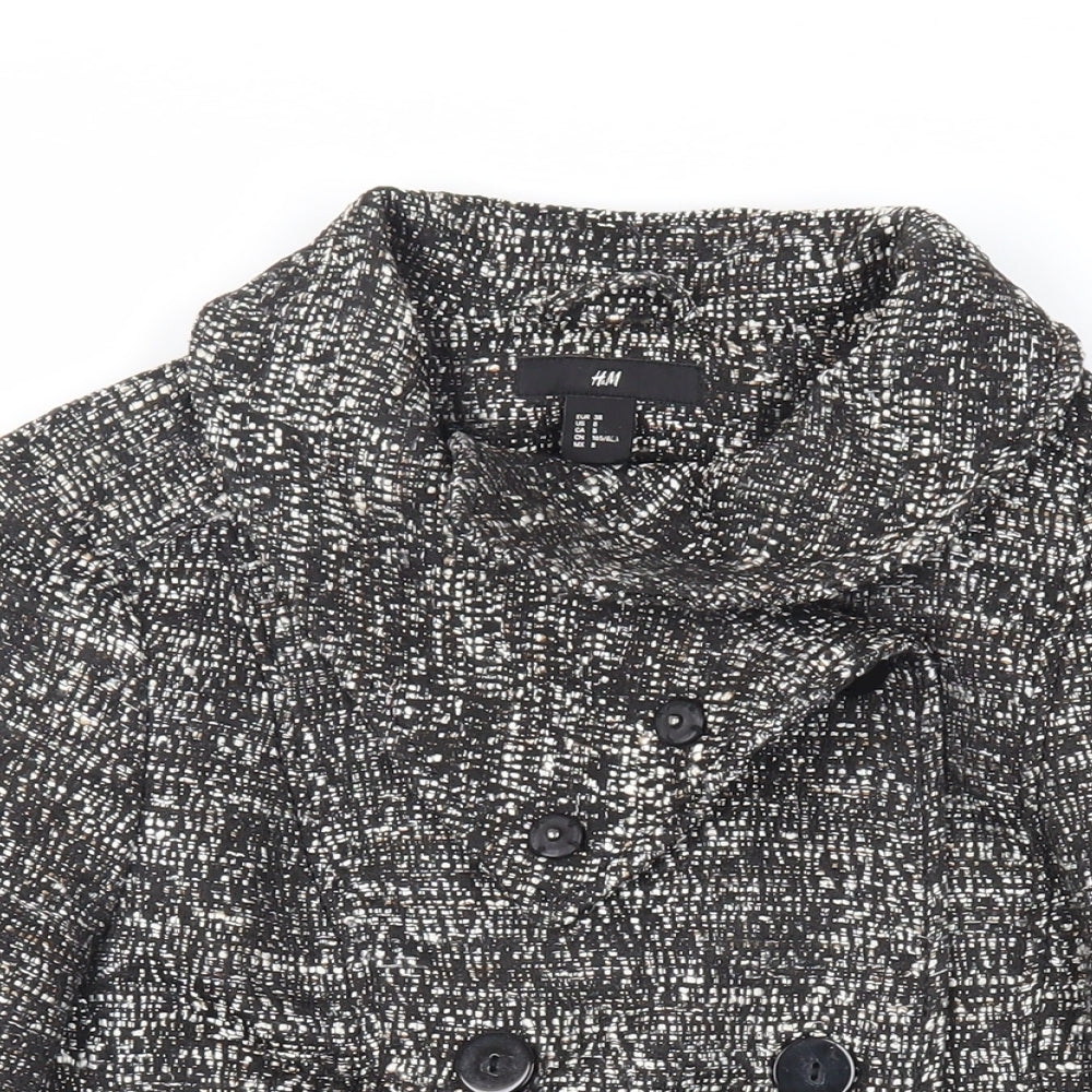 Womens UK Size 10 H&M Grey Jacket