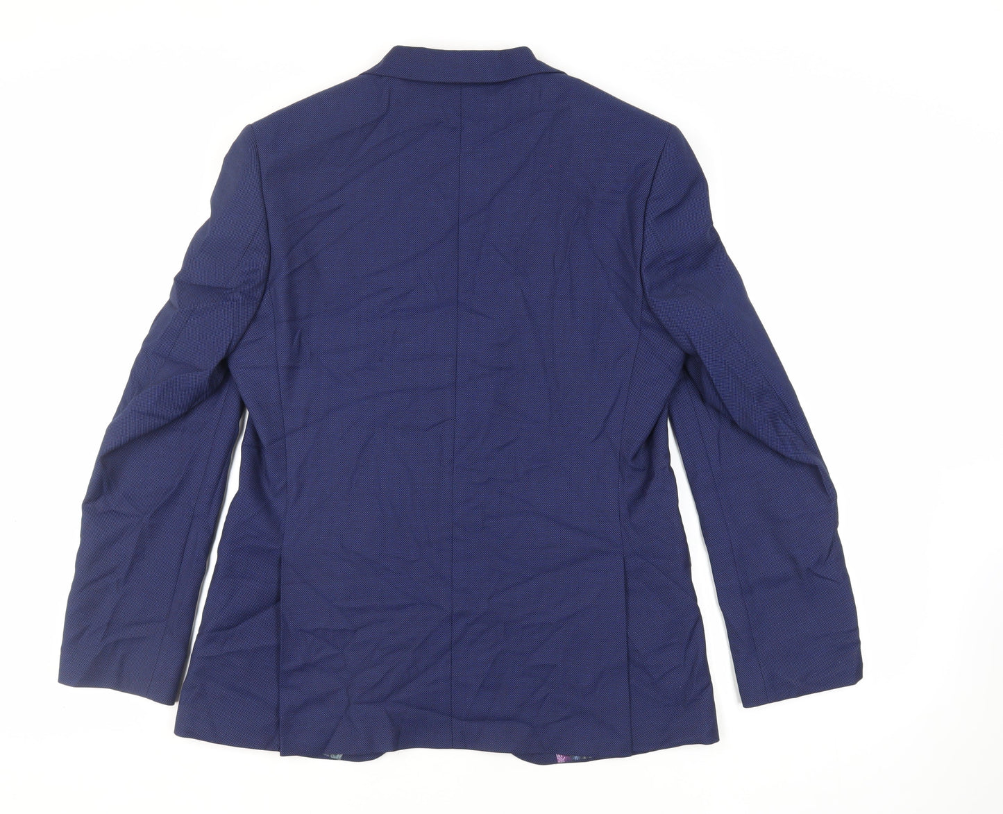 Mens UK Size 40 Marks and Spencer Regular Blue Suit Jacket