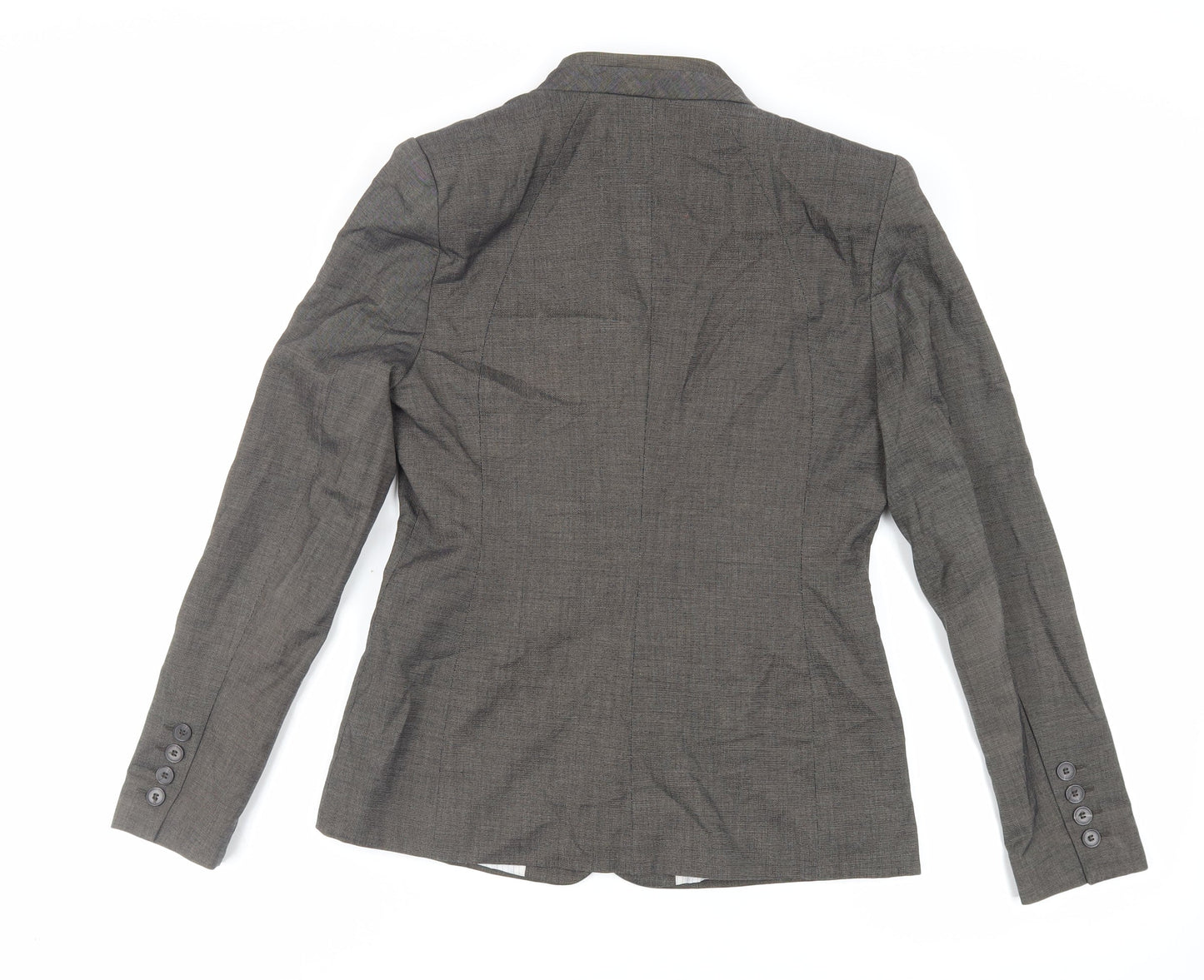 NEXT Womens Brown Jacket Blazer Size 10 Button